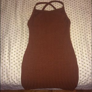 Shein Brown short dress